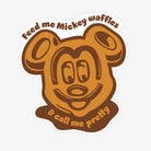 Mickey Waffle Girlie Sticker for Disney water canister