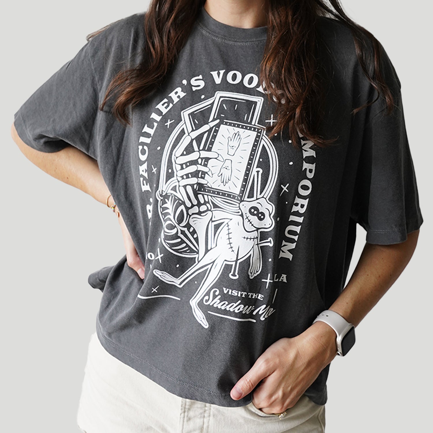 Voodoo Emporium Boxy Tee - Halloween Shirt for Disney Fans – BoosDoor